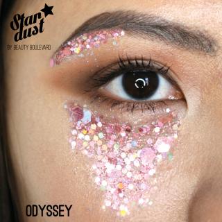 Stardust - voděodolné třpytky na tělo a vlasy - Odyssey