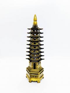 Pagoda devítiposchoďová -zelené zlato