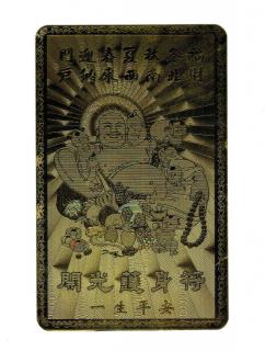 Zlatá karta ochrany - Buddha s dětmi