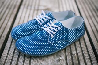 Barefoot Lenka City - Dark Blue with Dots '19 Velikost: 37