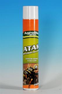 AgroBio ATAK - aerosol na vosy Extra - 750ml