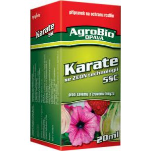 AgroBio Karate se Zeon technologií 5 CS – k hubení savého hmyzu 20ml