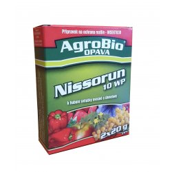 AgroBio Nissorun 10 WP - k hubení škodlivého savého a žravého hmyzu 2x2g