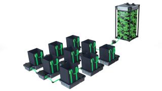 Alien Hydroponics 9 Pot 16LTR EasyFeed™ System