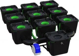 Alien Hydroponics 9 Pot RDWC Pro 50CM 34LTR