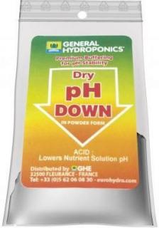 General Hydroponics pH down dry (suché pH) 25g