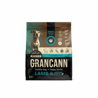 Grancann Lamb & Hemp seeds - Adult small & medium breeds 1kg