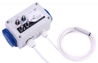 GSE Digitální regulátor teploty,vlhkosti,podtlaku a min. rychlosti ventilátorů 2x1A