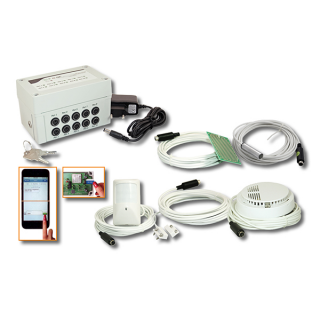 GSE SMS-Alarm controller 7 dílný kit