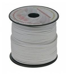 Kabel 3G 2,5 bílá - 1m