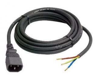 Kabel ke stínidlu, délka 2m s IEC konektorem (samec)