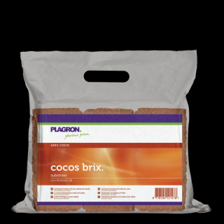 Plagron lisované kokosové brikety - 6x9l