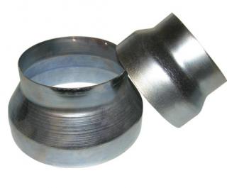 Přechod 200-160 mm (redukce), kov