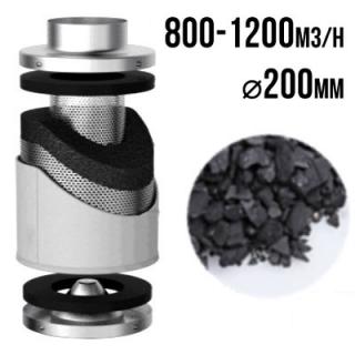 PRO-ECO VF uhlíkový filtr 800-1200m3/h - 200mm
