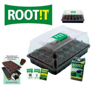ROOT!T skleníček set pro propagaci (skleníček + sadbovací houbičky, 2x hnojivo, kniha)
