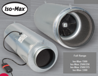 Ruck ISO-MAX, 410 m3/h, 150 mm, 3 rychlosti