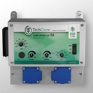TechGrow Clima Control ECO 15A - regulátor otáček a teploty