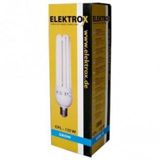 Úsporná lampa ELEKTROX 125W,6400K, růstové spektrum, s integrovaným předřadníkem