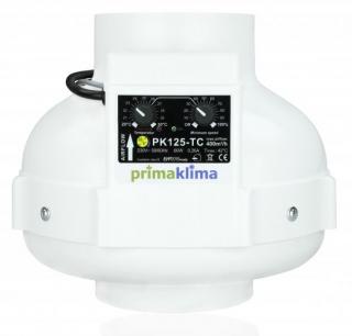 Ventilátor PRIMA KLIMA s tepelnou regulací 400m3/hod, 125 mm