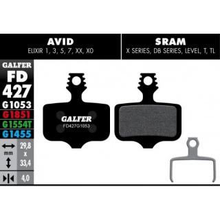 Brzdové destičky Galfer FD427 - Avid, Sram Typ: Pro
