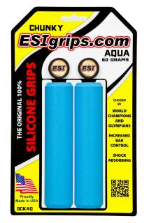 Gripy ESI grips Chunky 32mm Barva: Sv. modrá