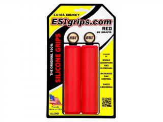 Gripy ESI grips Chunky Extra 34mm Barva: Červená