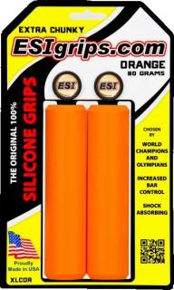 Gripy ESI grips Chunky Extra 34mm Barva: Oranžová