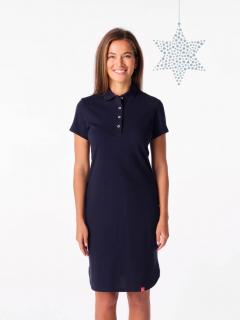 Dámské šaty PULLY navy Velikost: 36