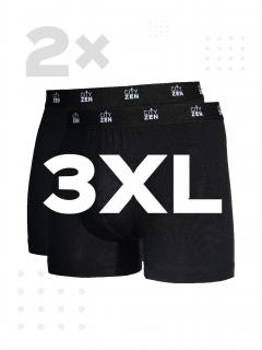 Duopack pánských boxerek PUNO černé - 3XL