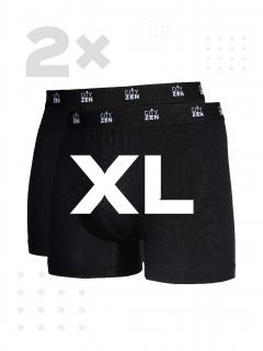 Duopack pánských boxerek PUNO černé - XL