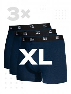 Triplepack pánských boxerek PUNO navy - XL