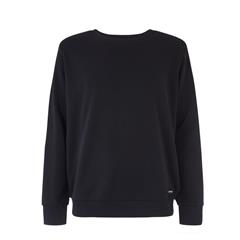 Brand Crew Sweat, Caviar - L