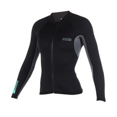 Brand Jacket Neoprene 1.5mm Women, Black - L