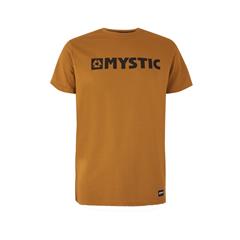 Brand Tee, Golden Brown - M