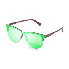 Brýle Lafitenia, Mate Brown + Green Revo Flat Lens