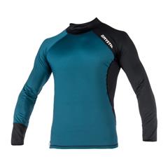 Crossfire L/S Rashvest, Teal - S