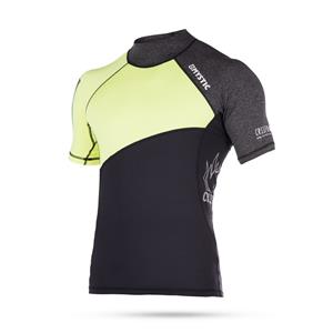 Crossfire S/S Rashvest, Lime - S