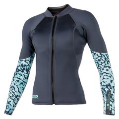 Diva L/S Jacket Neoprene Women, Grey - XS