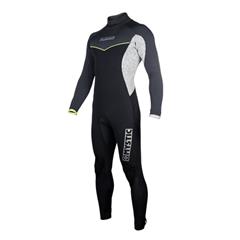 Drip Fullsuit 5/4mm Bzip, Black/Grey - L