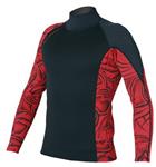 Empire Vest L/S Men, Black/Red - L