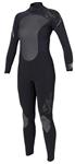 Hypnotize 5/4 D/L Fullsuit, Black - XL