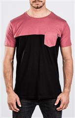 Road Tee, Red Dark Melee - L