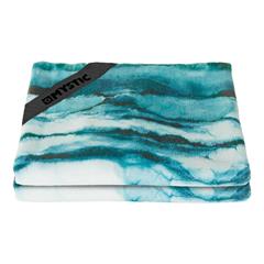 Towel Quickdry, Mint/Grey - O/S