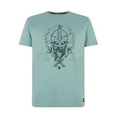 Warrior Tee, Ocean Green - M