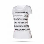 Zebra Quick Dry S/S Women, White - L