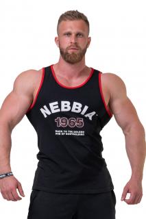 NEBBIA 1965 Olympia Tílko Old-school Muscle 193 Black Barva: Černá, Velikost: L