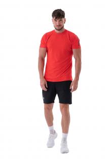 NEBBIA Next Level Tričko “Essentials” 326 Red Barva: Červená, Velikost: XL