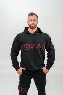NEBBIA Olympia Mikina s kapucí LEGACY 704 Black Barva: Černá, Velikost: L