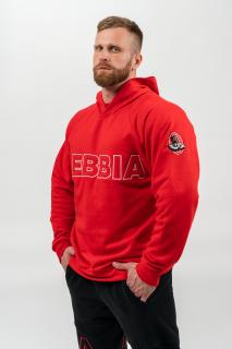 NEBBIA Olympia Mikina s kapucí LEGACY 704 Red Barva: Červená, Velikost: XL