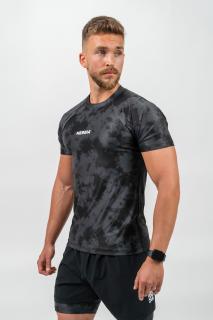 NEBBIA Performance+ Kompresní Camouflage Tričko Maximum 338 Black Barva: Černá, Velikost: L